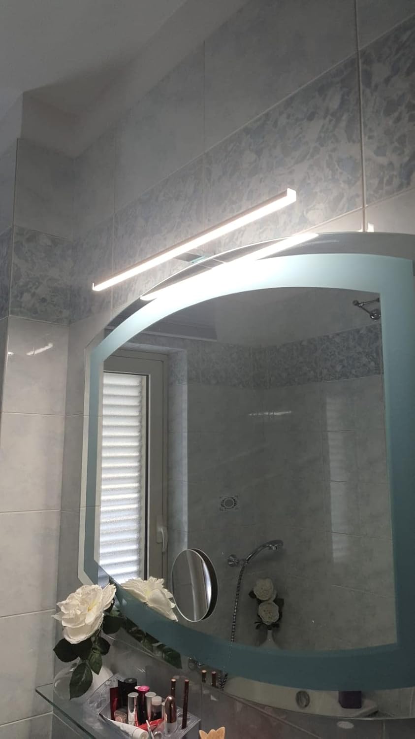 Azhien - Lampada da Specchio a LED 10W 60cm IP44 - immagine 9