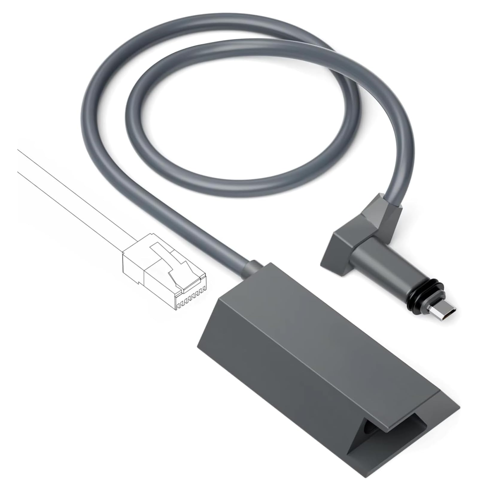 Adattatore Ethernet Internet Satellitare V2 per Parabola Rettangolare