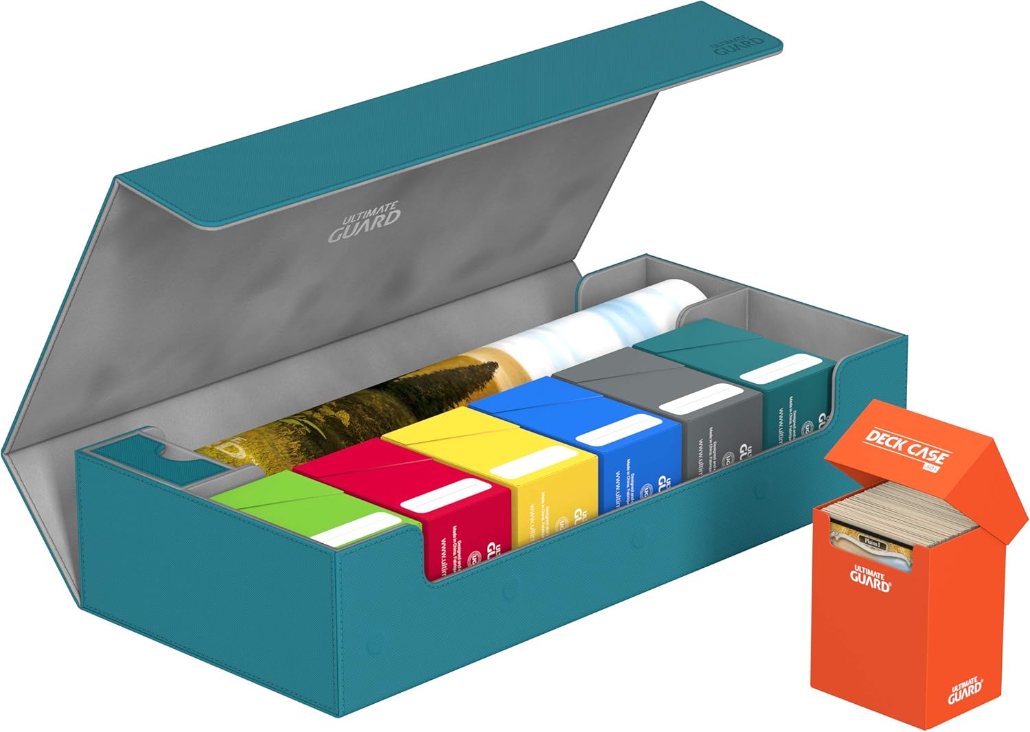 Ultimate Guard Superhive 550+ XenoSkin Blu Petrolio - immagine 2