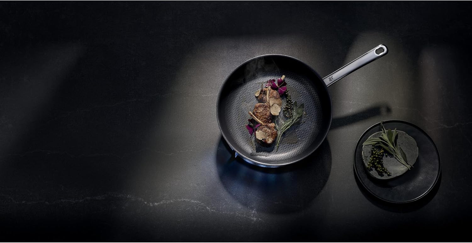 WMF Profi Resist Padella con Manico, Diametro 28 cm, mehrla Gig, Trasparente - immagine 12