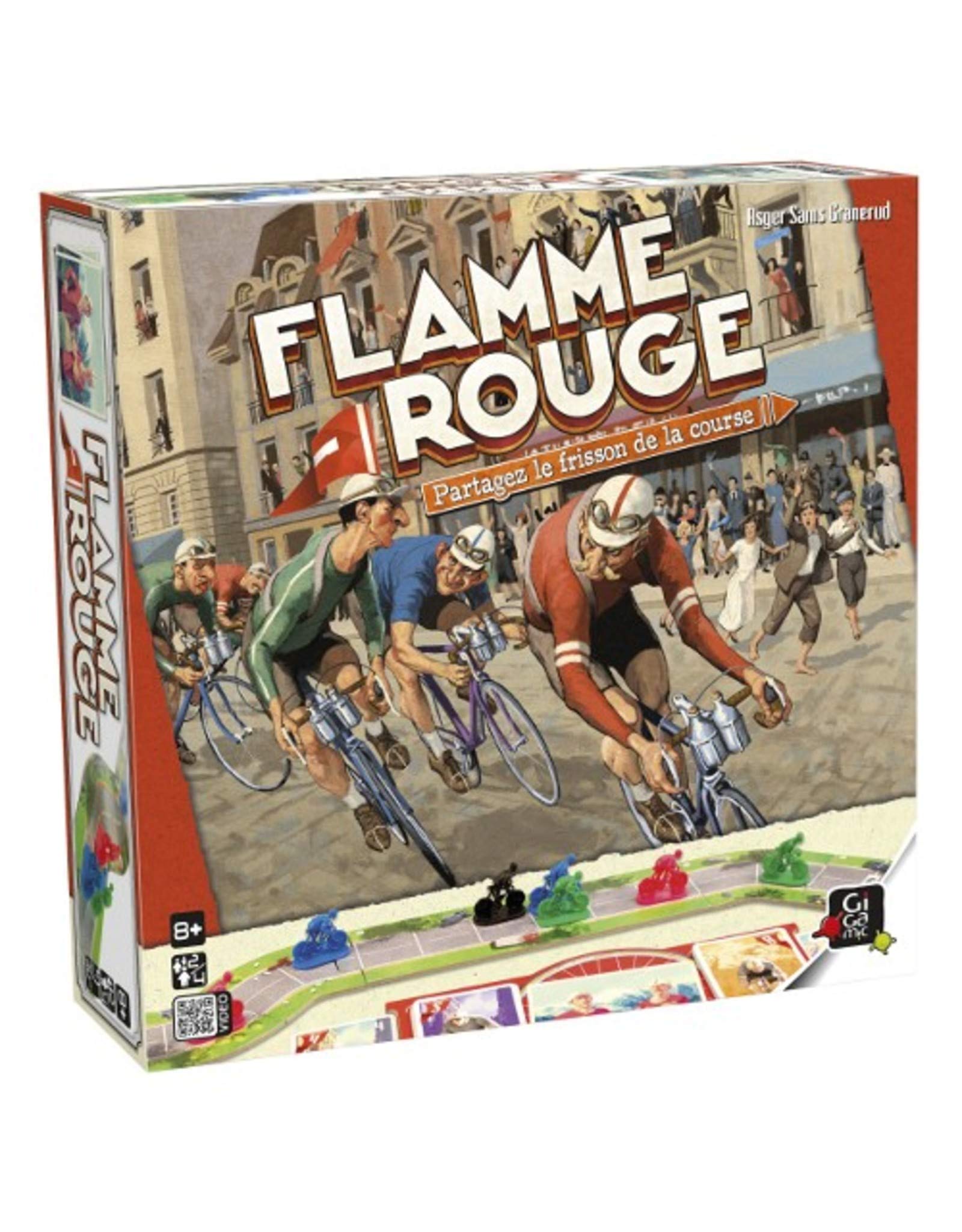 Jeu de stratégie et de course Gigamic Flamme rouge