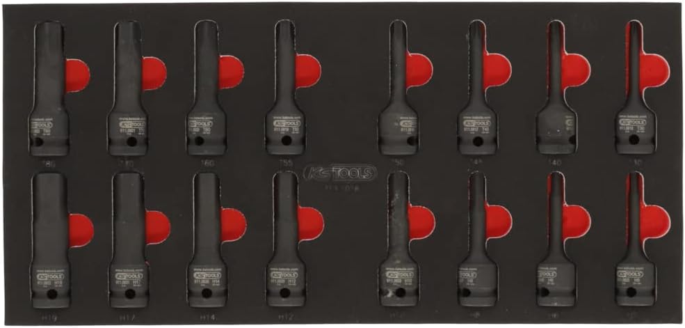 KS Tools 713.1016 modulo di 16 bussole a impatto 1/2 "