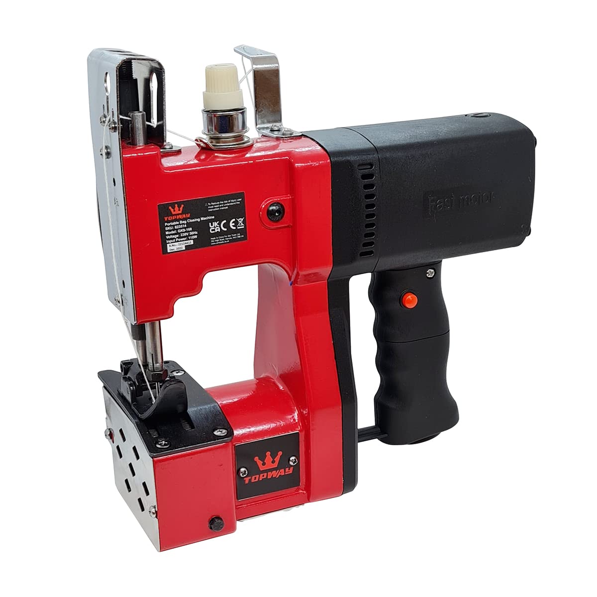 Topway Macchina da Cucire per Sacchi Portatile 220V