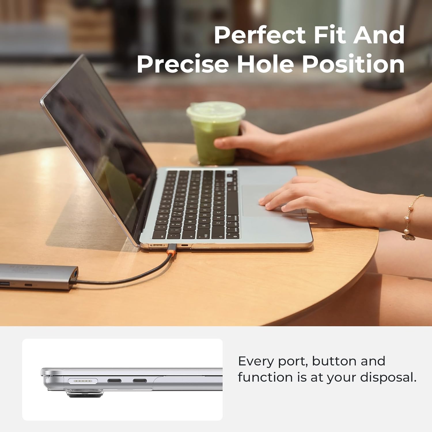 Custodia Rigida per MacBook Air 15 Pollici M4 M3 M2 - immagine 6