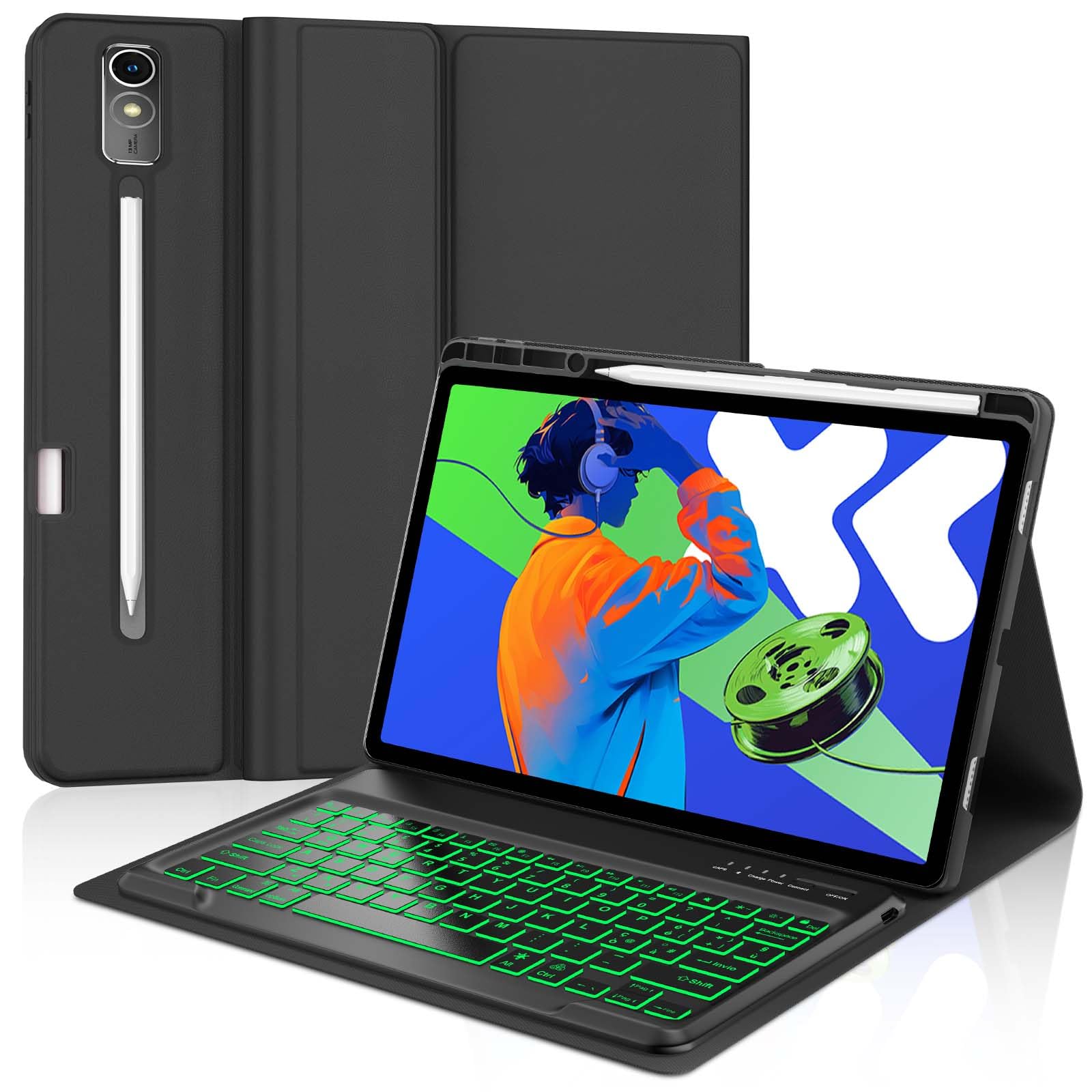 Tastiera Retroilluminata per Lenovo Idea Tab Pro 12.7" 2025