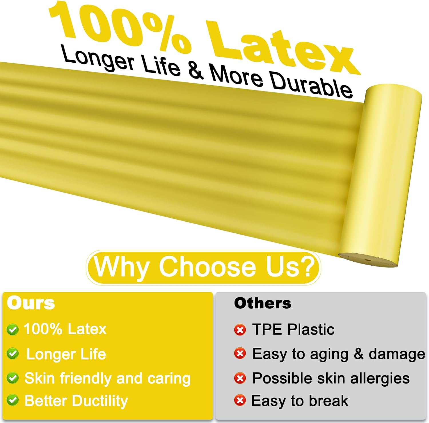 Elastici Palestra Resistance Band 1.8-2.0M - immagine 2