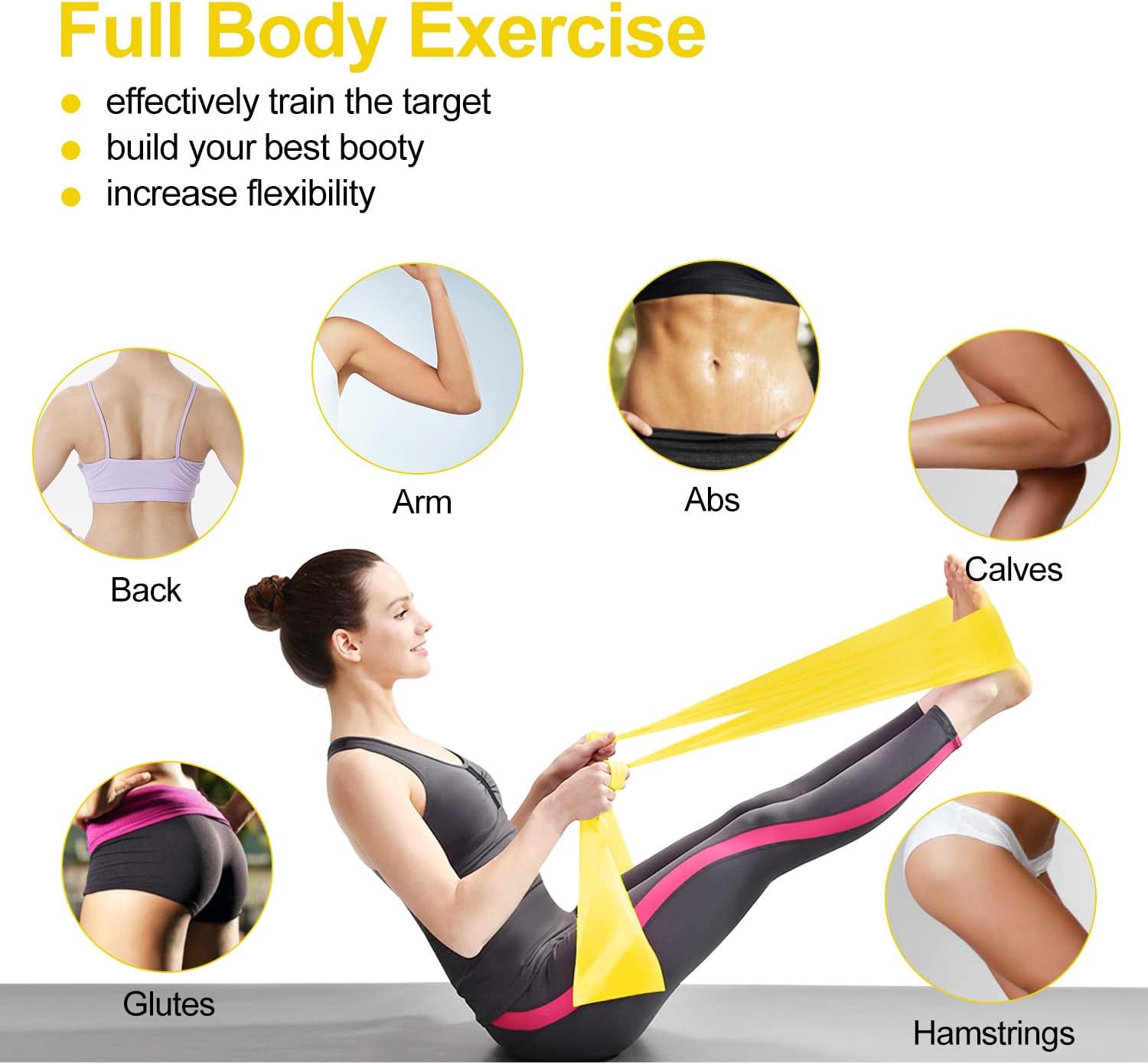 Elastici Palestra Resistance Band 1.8-2.0M - immagine 6