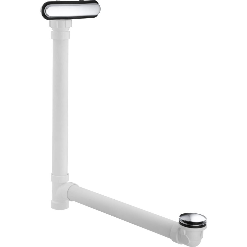 Kohler 7272-CP Scarico del Bagno di Troppo Pieno, Cromato Lucido, 1.5