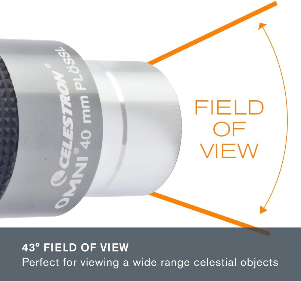 Celestron 93325 1-1/4-40 mm serie Omni Oculare - immagine 3
