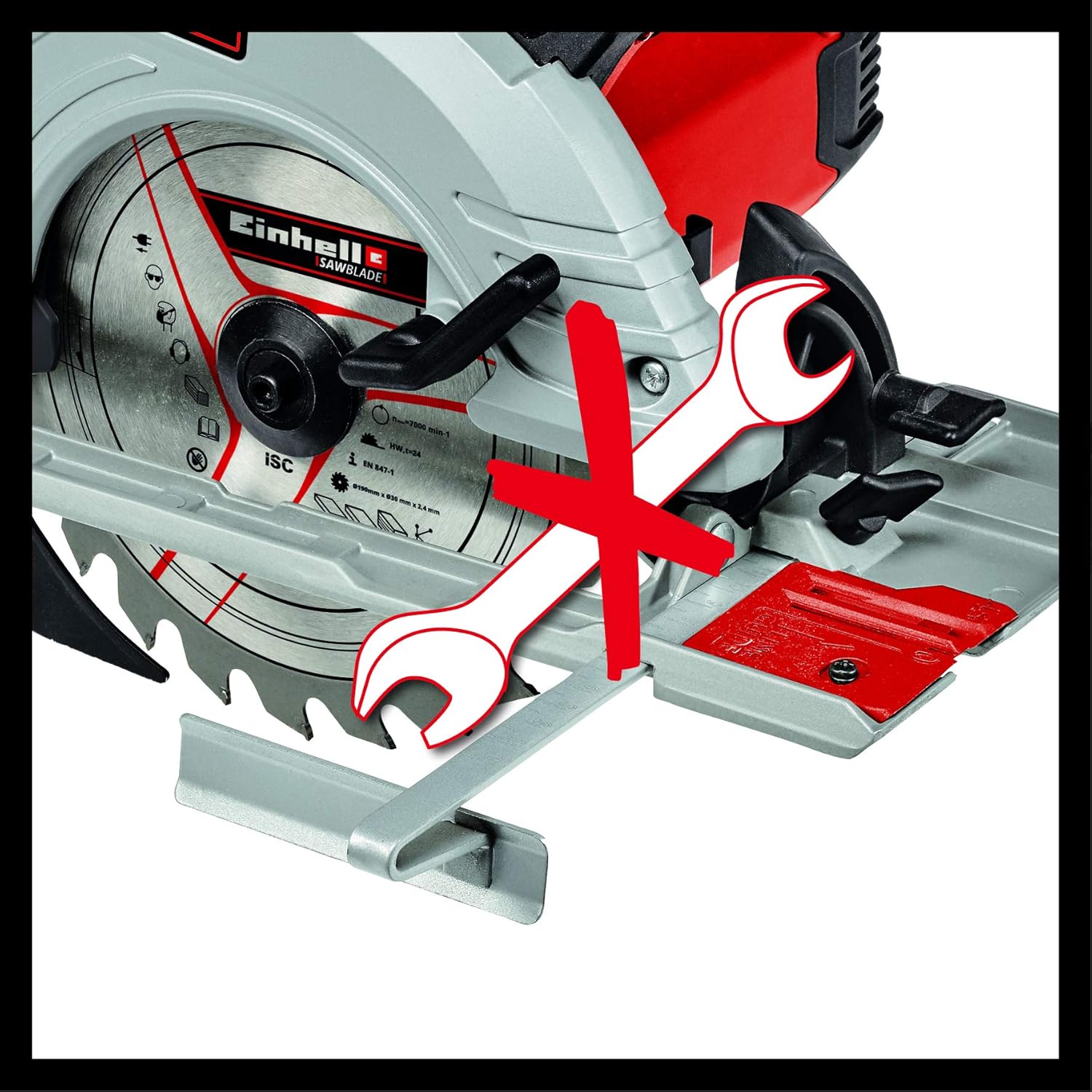 Einhell TE-CS 190/1 Sega Circolare 1500W - immagine 5