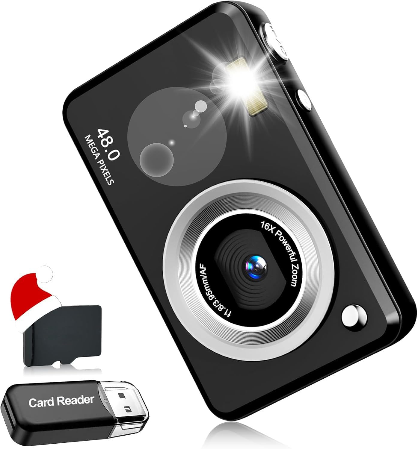 Macchina Fotografica Digitale FHD 1080p con Scheda 32GB