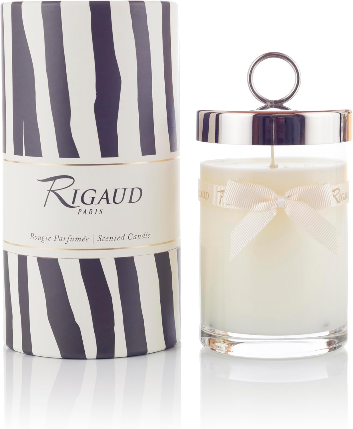 Rigaud BGM287752 - Candela Gardénia, Misura Grande, Colore Bianco