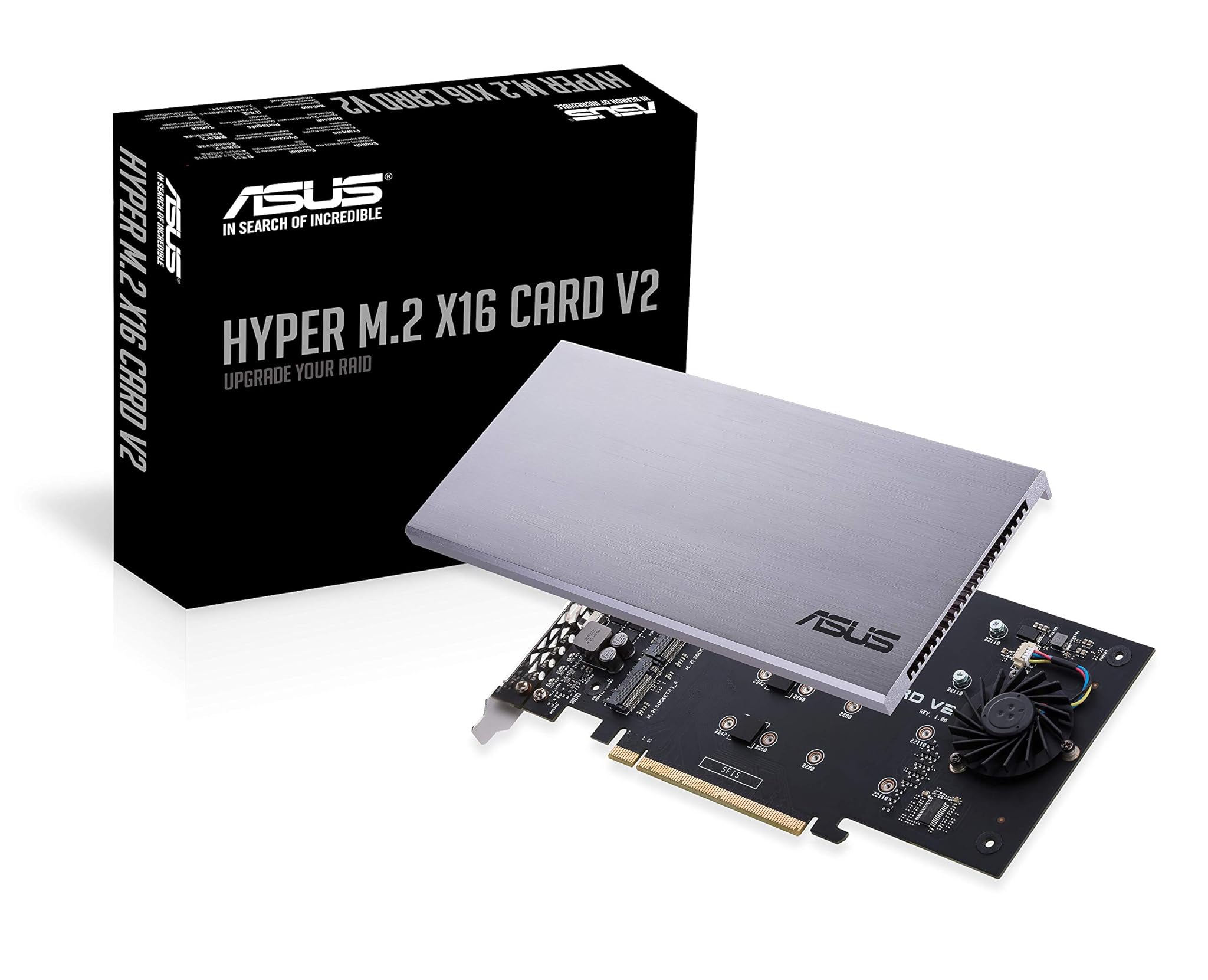 Asus Hyper M.2 X16 PCIe 3.0 X4 V2 - Scheda Espansione