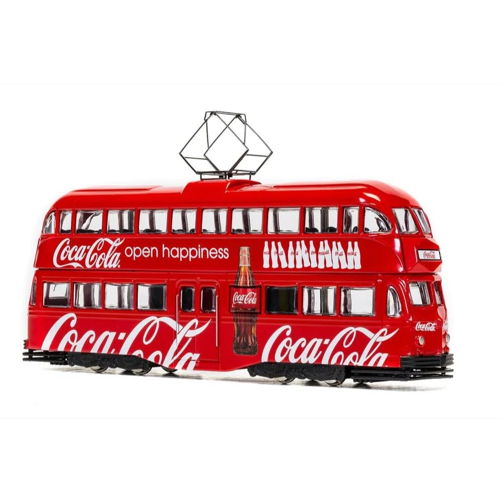 Coca Cola, Tram a due piani a tema, Apriti felicità