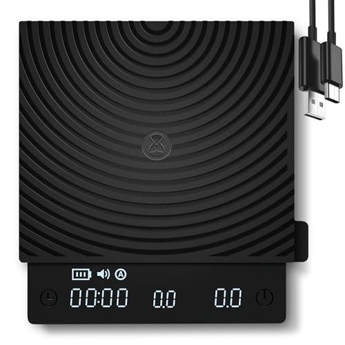 Timemore Black Mirror Mini - Bilancia Caffè Digitale, Nera