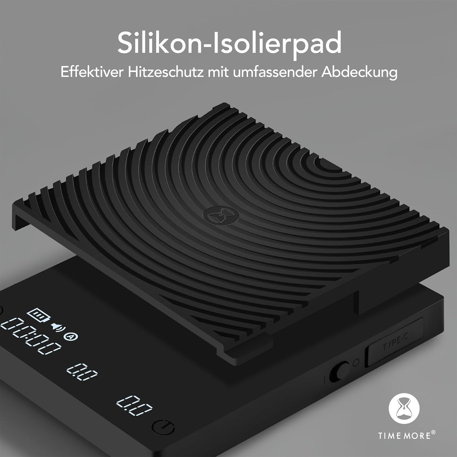 Timemore Black Mirror Mini - Bilancia Caffè Digitale, Nera - immagine 6