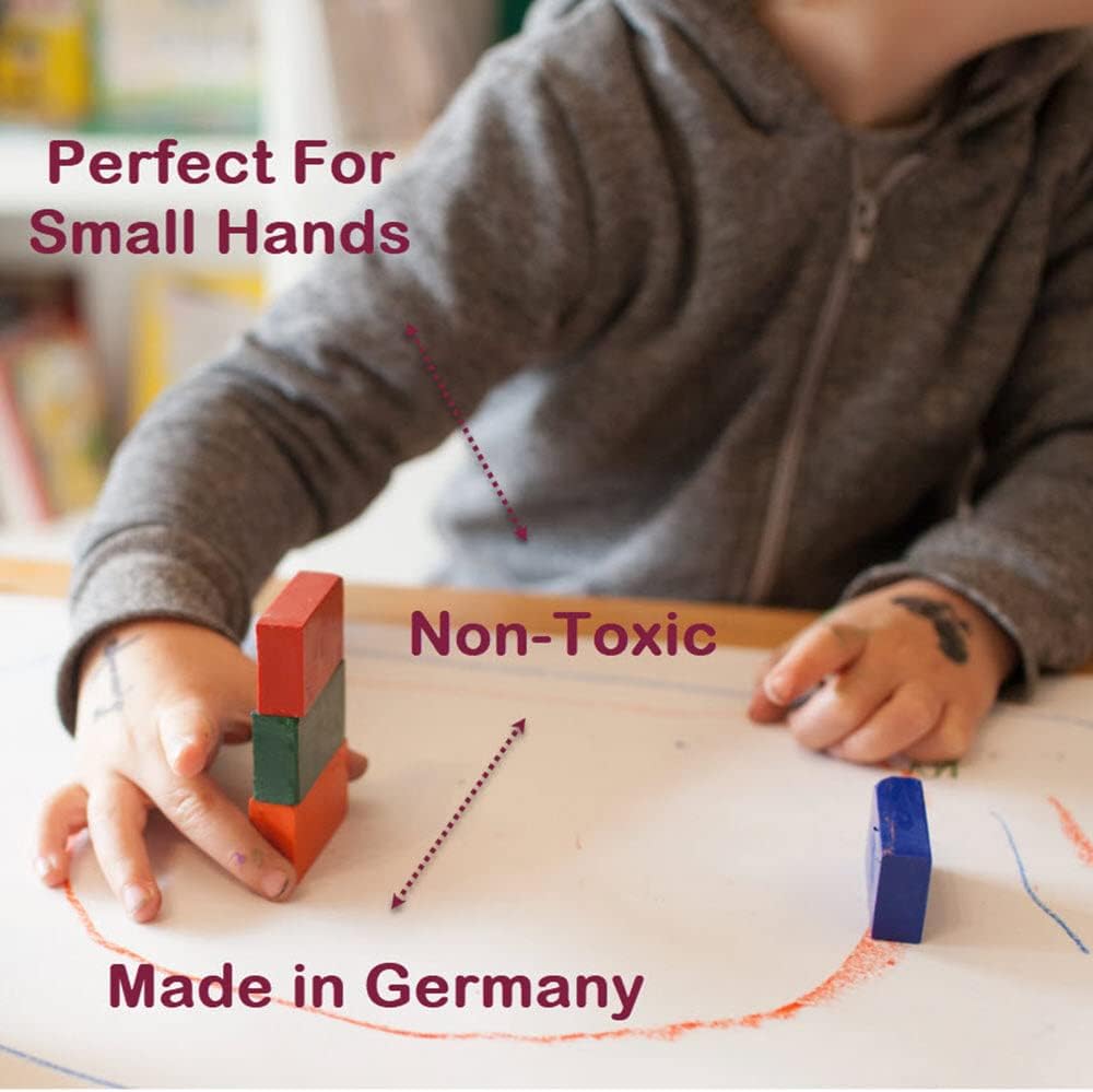 Stockmar 34000 - Pastelli a Cera d'api 8 Pezzi - immagine 4