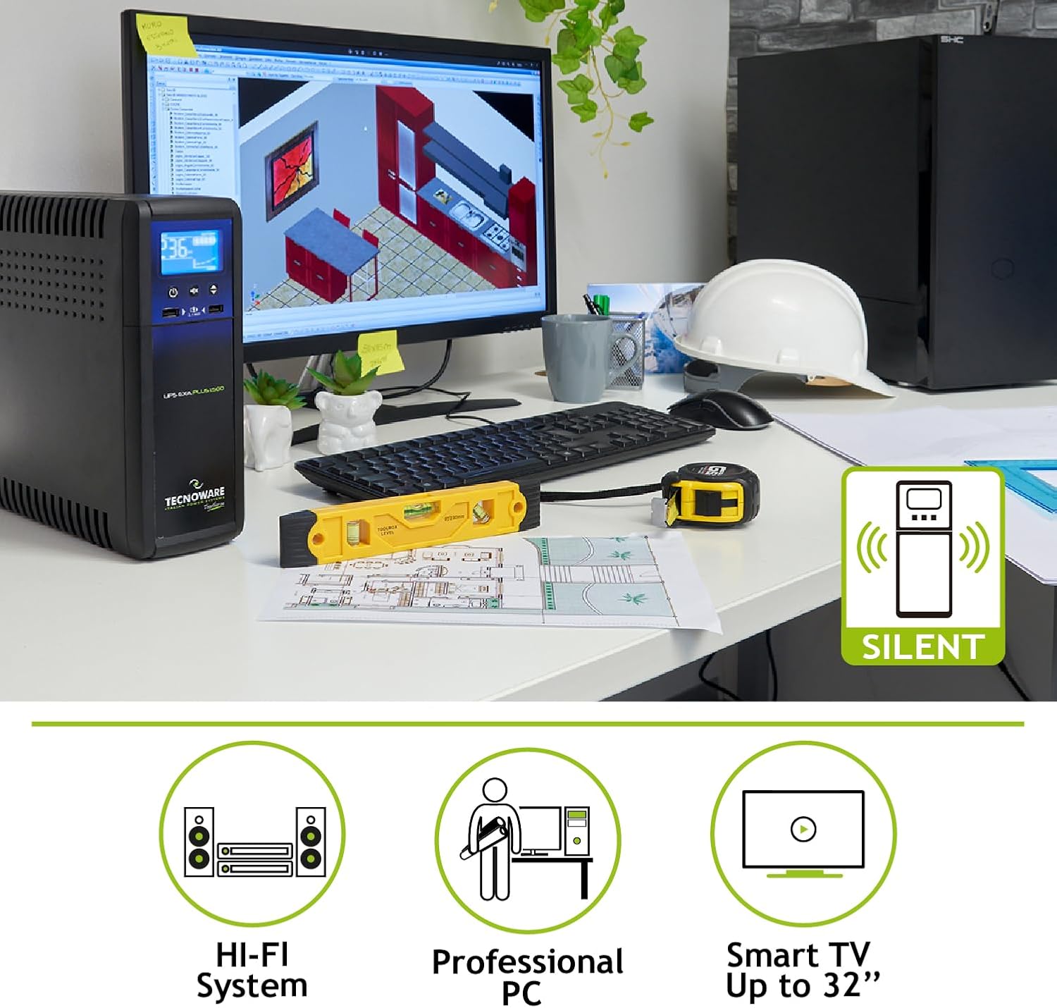 Tecnoware Power Systems - UPS EXA PLUS 1500VA - immagine 4