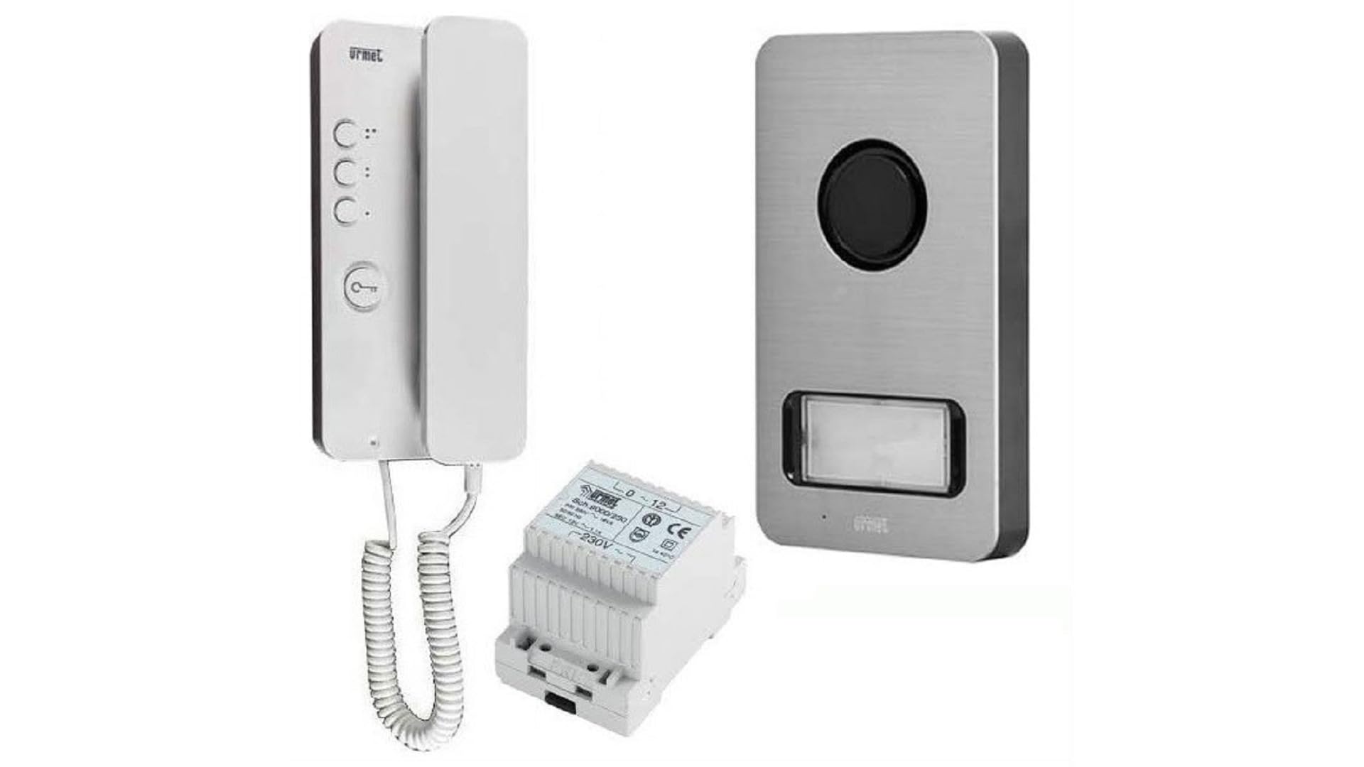 Urmet KIT CITOFONICO 4+N Mono e Bifamiliare con Cavo