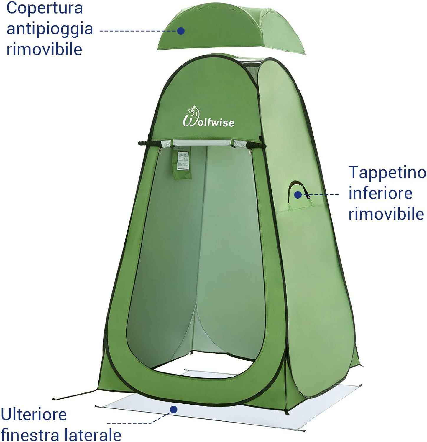 WolfWise Tenda Istantanea Pop-Up Portatile - immagine 3