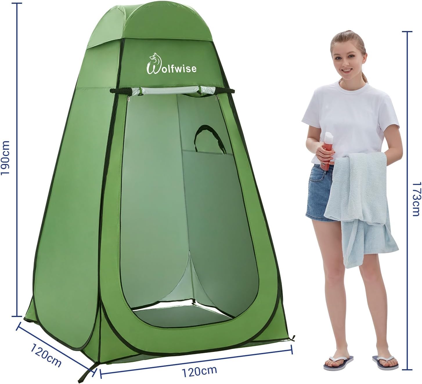 WolfWise Tenda Istantanea Pop-Up Portatile - immagine 6