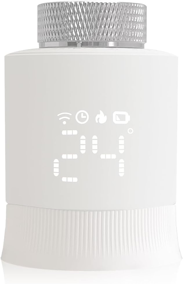 Ketotek Valvola Termostatica Wifi Zigbee per Radiatore - immagine 1