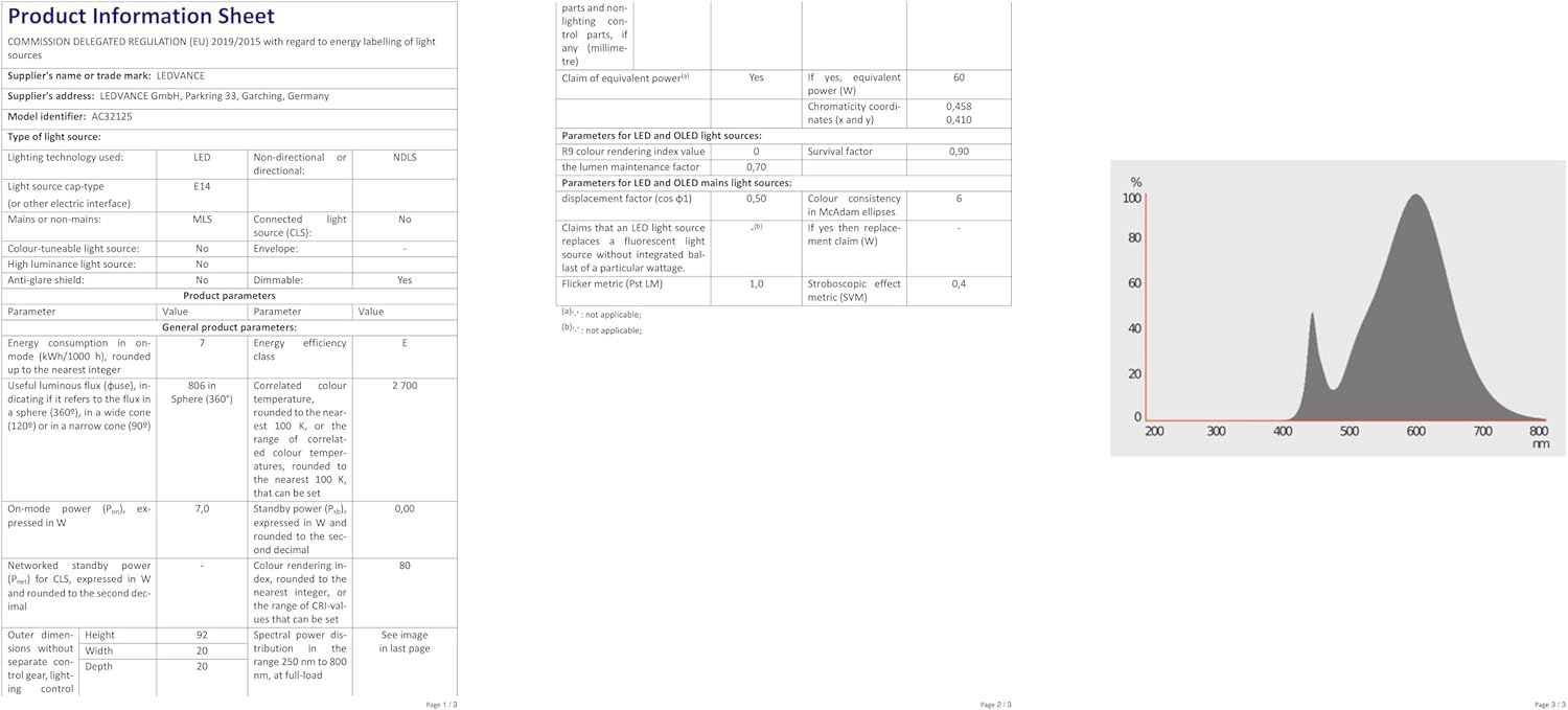 Osram LED Superstar Special T SLIM E14 (6 pz) - immagine 9
