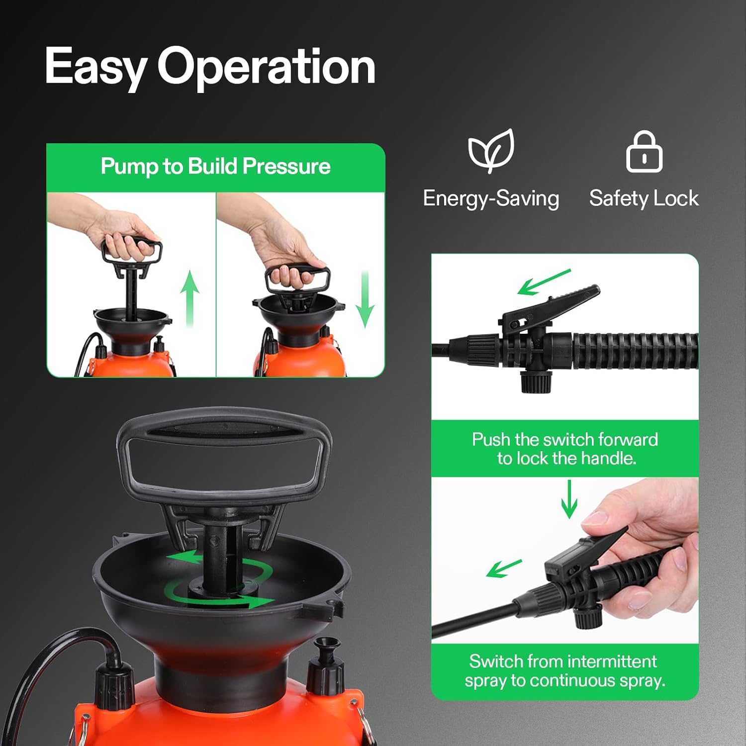 Vivosun Nebulizzatore a Compressione 7 l - immagine 5