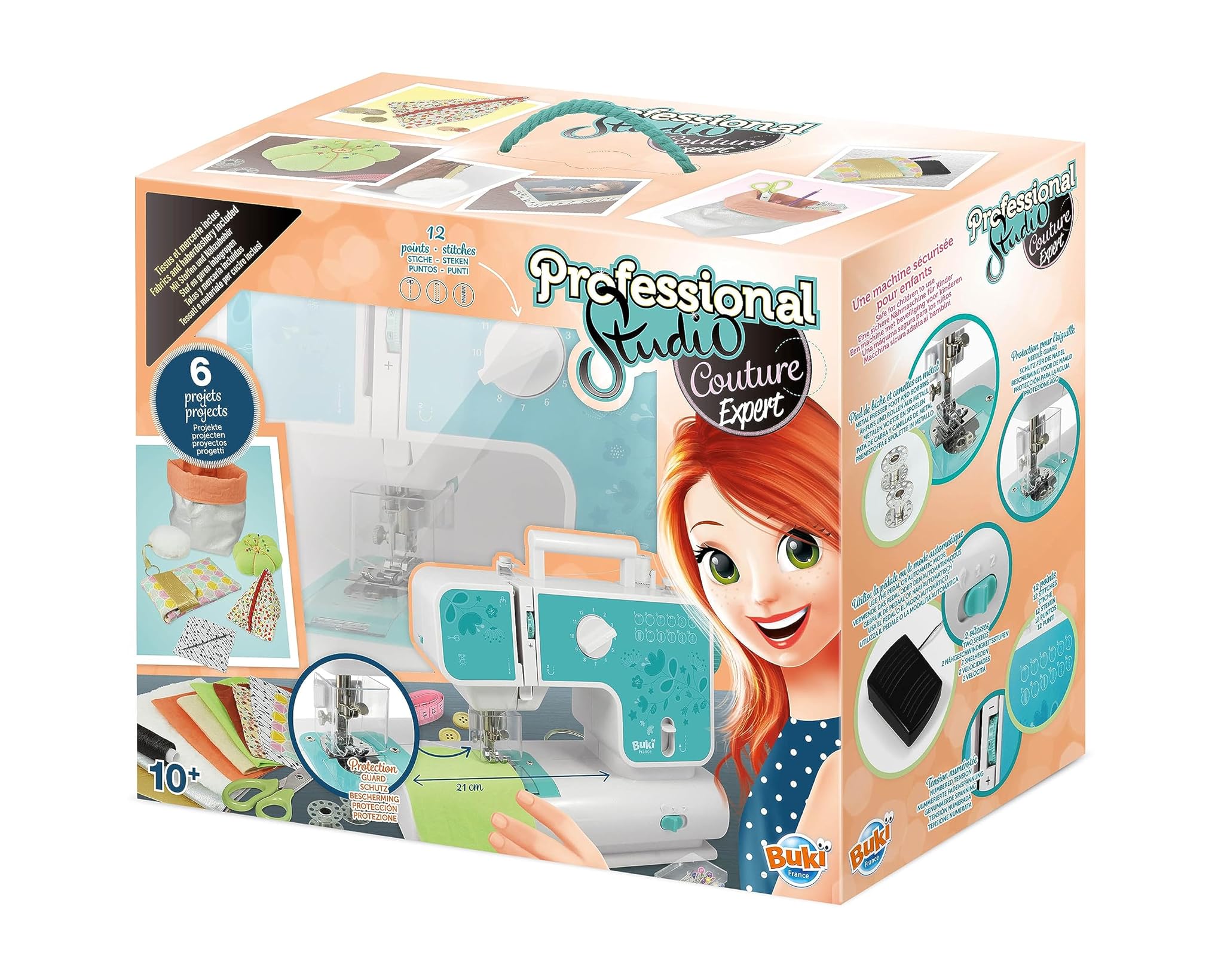 Buki France - 5409, Professional Studio Cucito Esperto, a partire dai 10 anni
