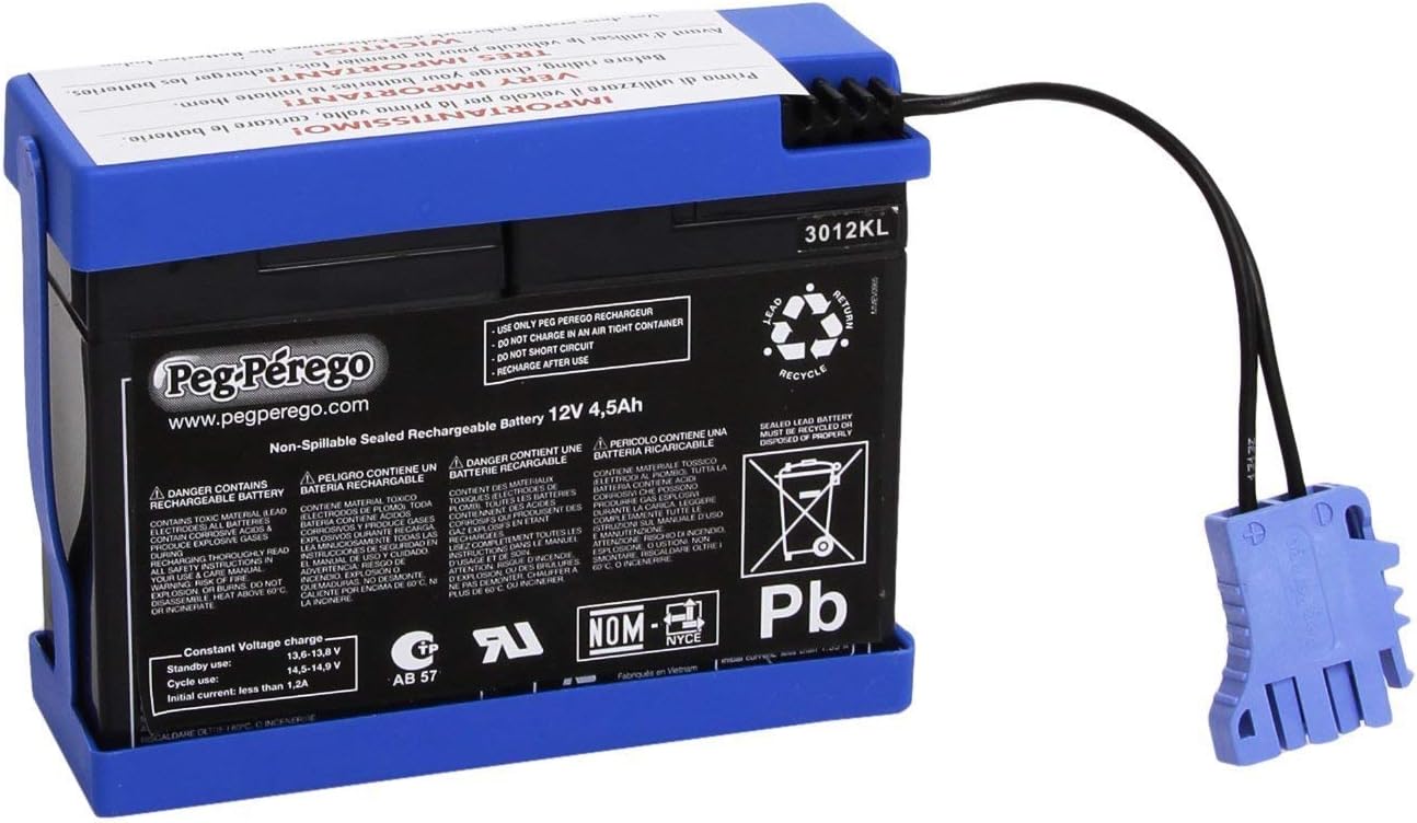 Peg Perego – Batería de 12 V 12V, 4.5 Ah - immagine 1
