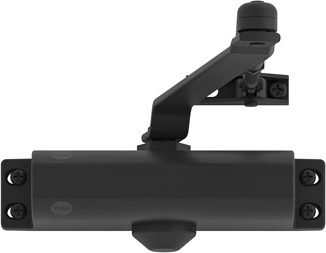 Yale Chiudiporta Aereo Serie 300, Nero - immagine 1