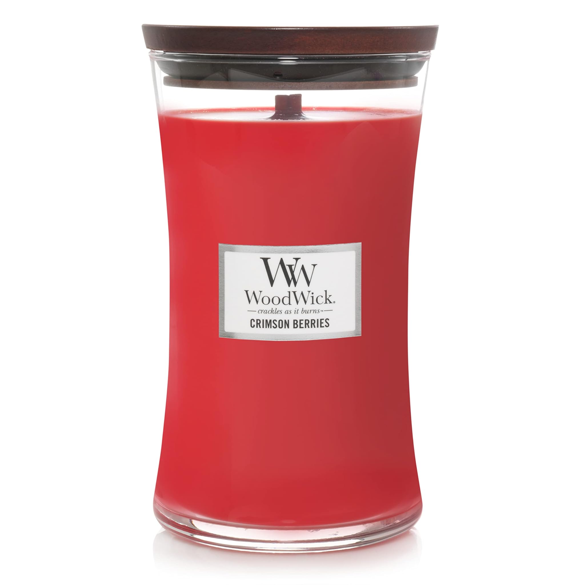 Woodwick Candela Grande Profumata Crimson Berries