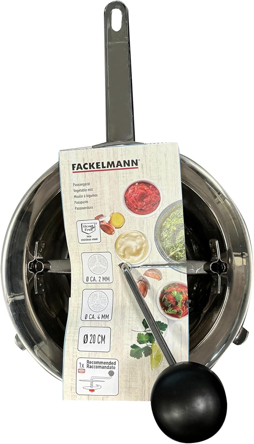 Fackelmann Passaverdure Ø 20cm con Due Dischi - immagine 2