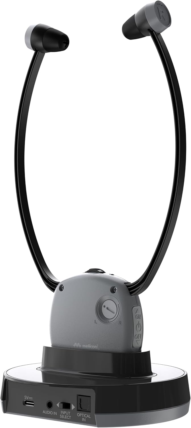 Meliconi Cuffia TV Easy Audio Wireless Digitale Steto - immagine 2