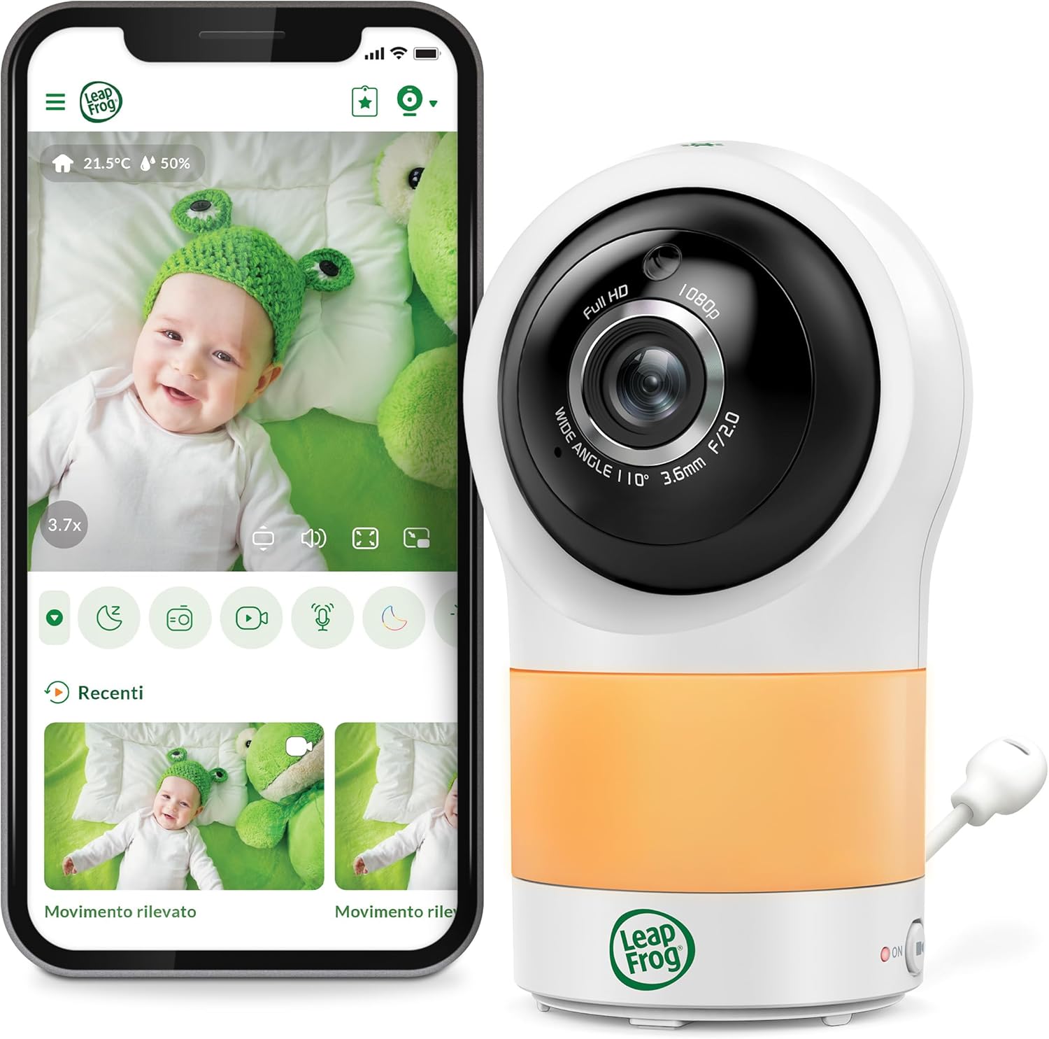 Leapfrog LF1911 Baby Monitor Video 1080HD