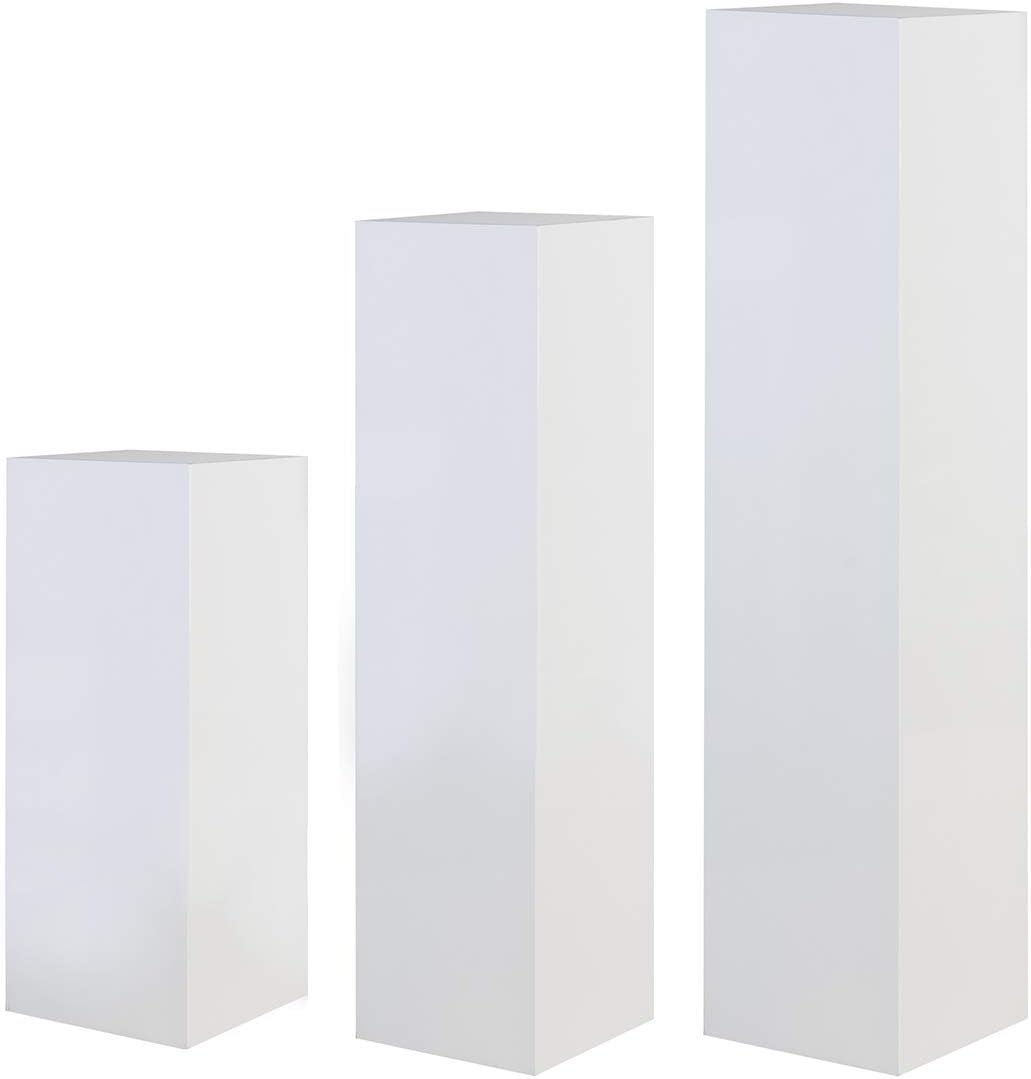 Casablanca Colonna solida, bianco lucido, altezza 70 cm