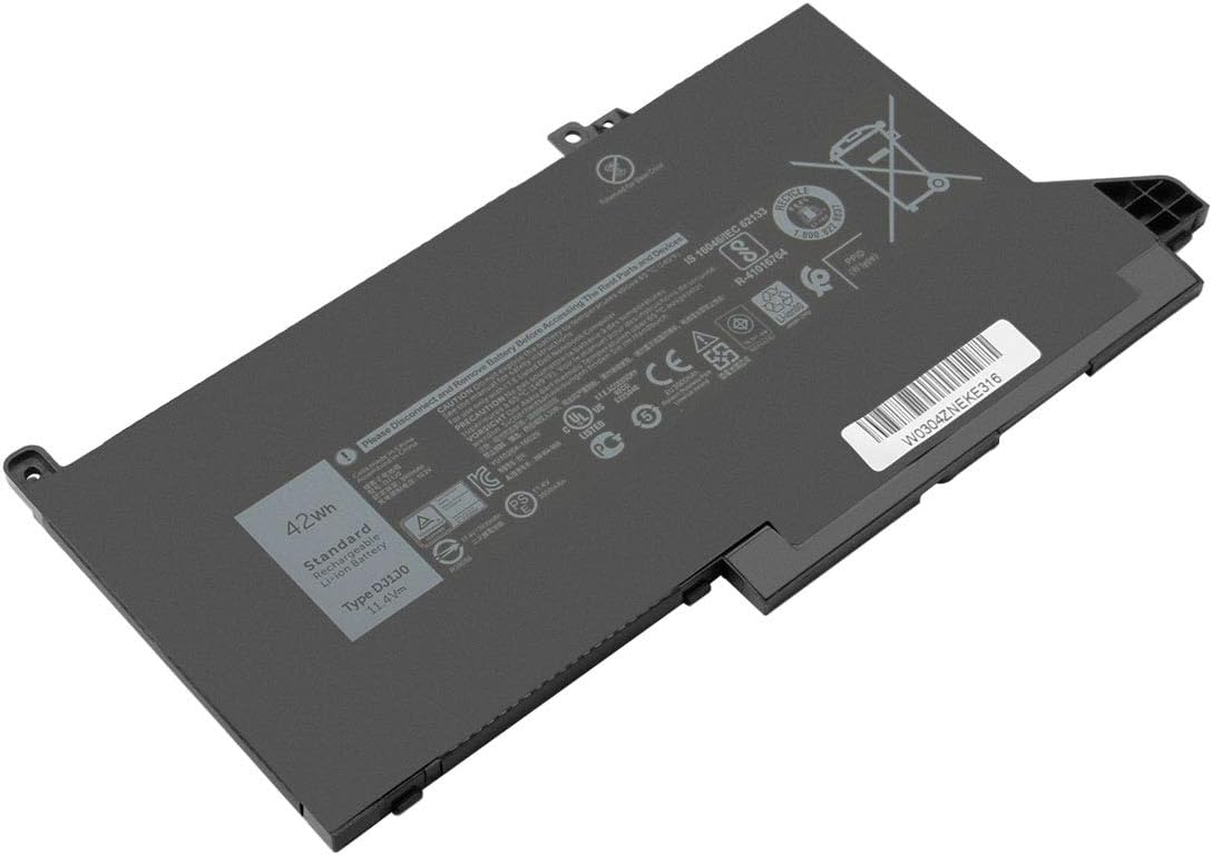 Exmate Batteria DJ1J0 PGFX4 per Dell Latitude 12/13/14 - immagine 1