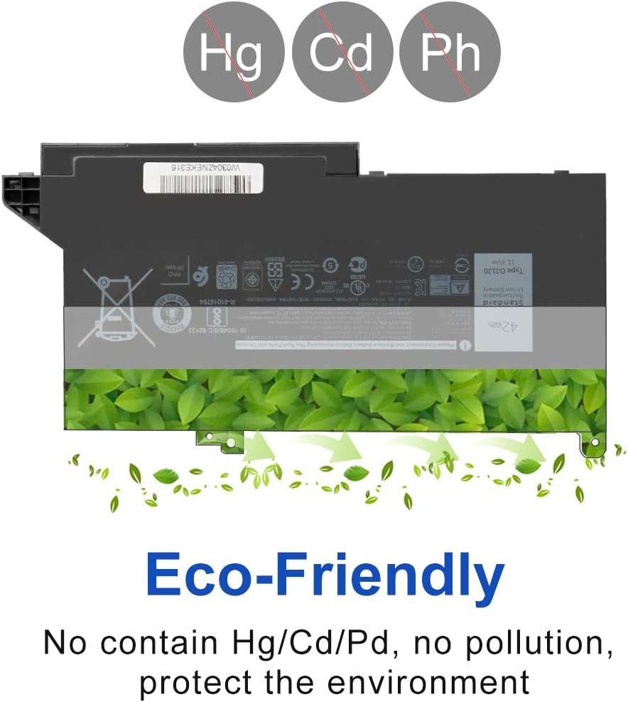 Exmate Batteria DJ1J0 PGFX4 per Dell Latitude 12/13/14 - immagine 4