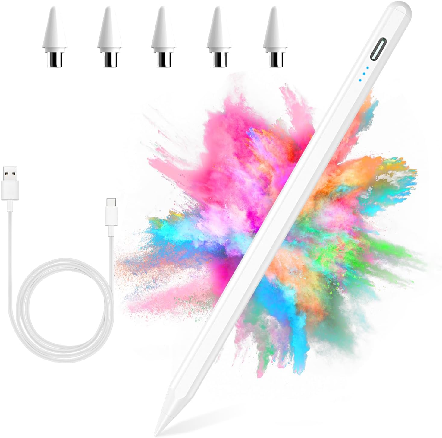 Penna Stilo Capacitiva Universale per Tablet e Cellulari - immagine 1