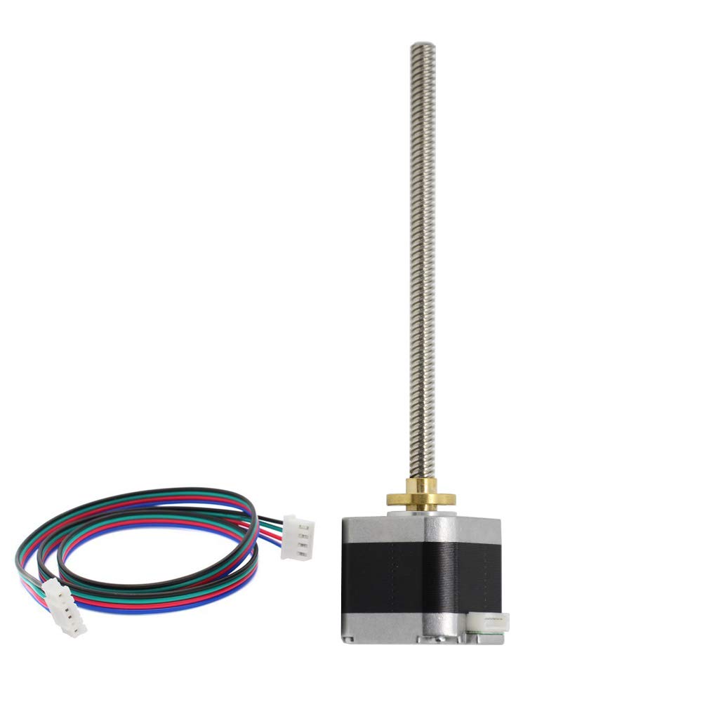 Iverntech NEMA 17 - Motore Passo-Passo con Mandrino T8