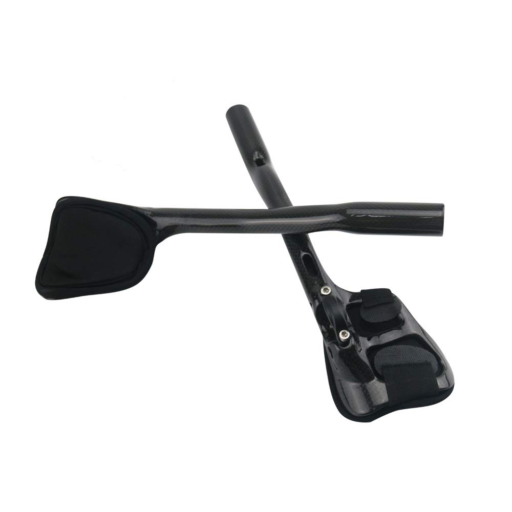 Alfa Pasca Manubrio Aero Bici TT Carbonio 3K