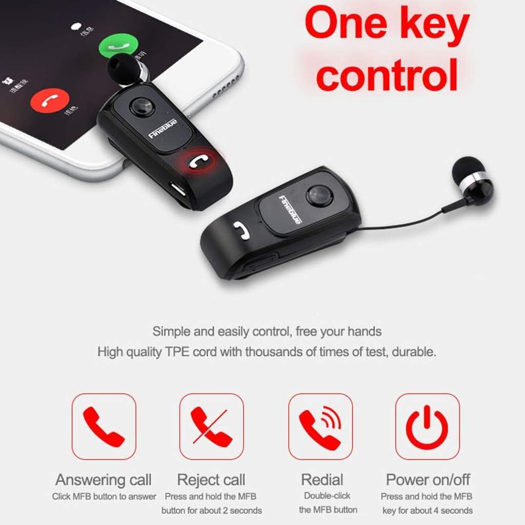 Squado Auricolari Bluetooth In-Ear con Clip - immagine 1