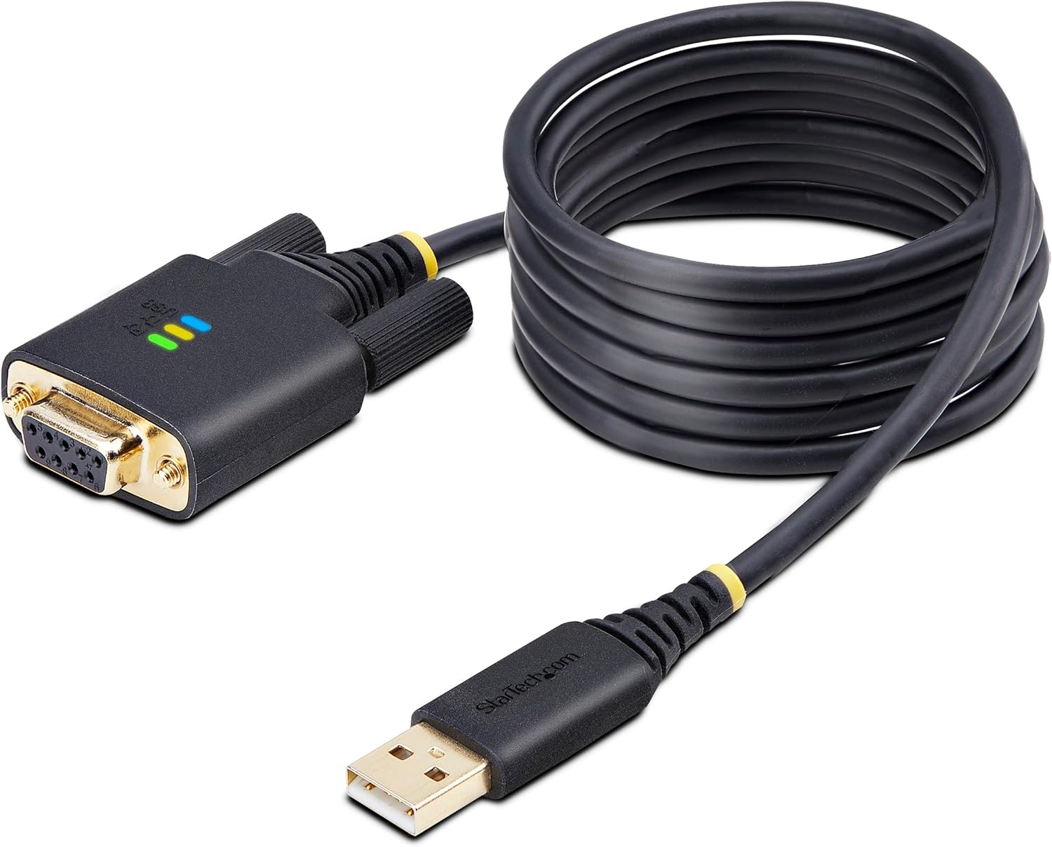 Startech.com Cavo Adattatore Seriale USB a Modem Nullo 2m - immagine 1