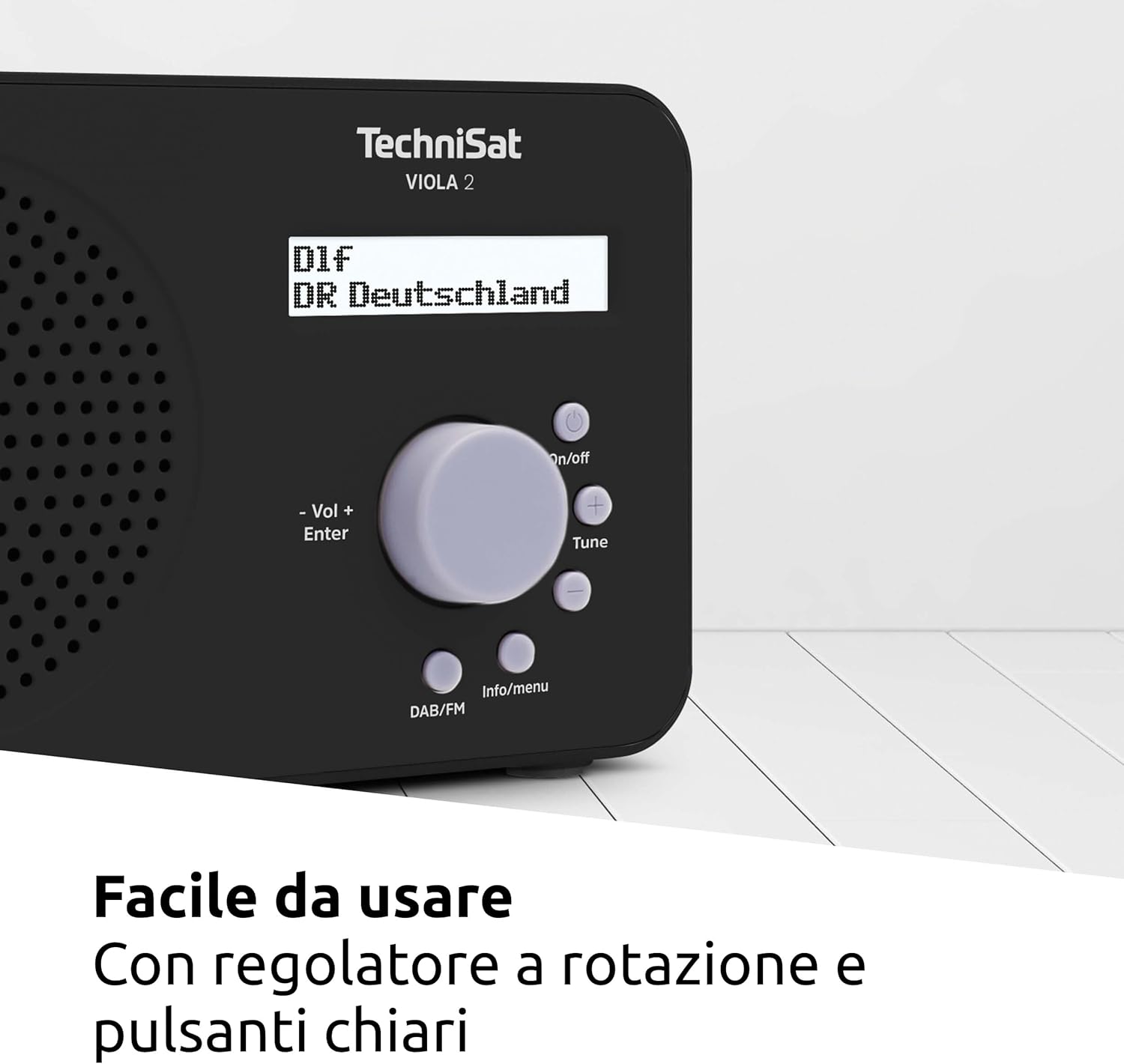 Technisat VIOLA 2 - Radio DAB Portatile 1 Watt RMS - immagine 8
