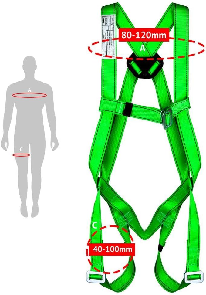 Ponsa - Kit Anticaduta: Imbracatura di Sicurezza - immagine 2