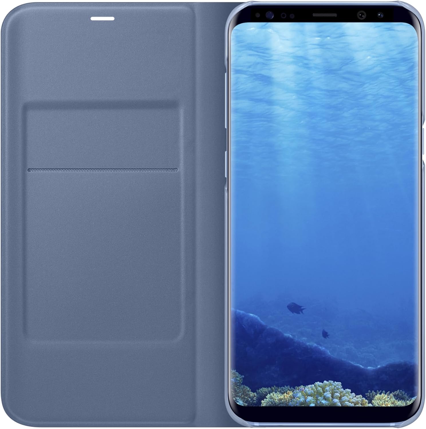 Samsung Led View, Copertina per Samsung S8 Plus, Blu (Blue) - immagine 3