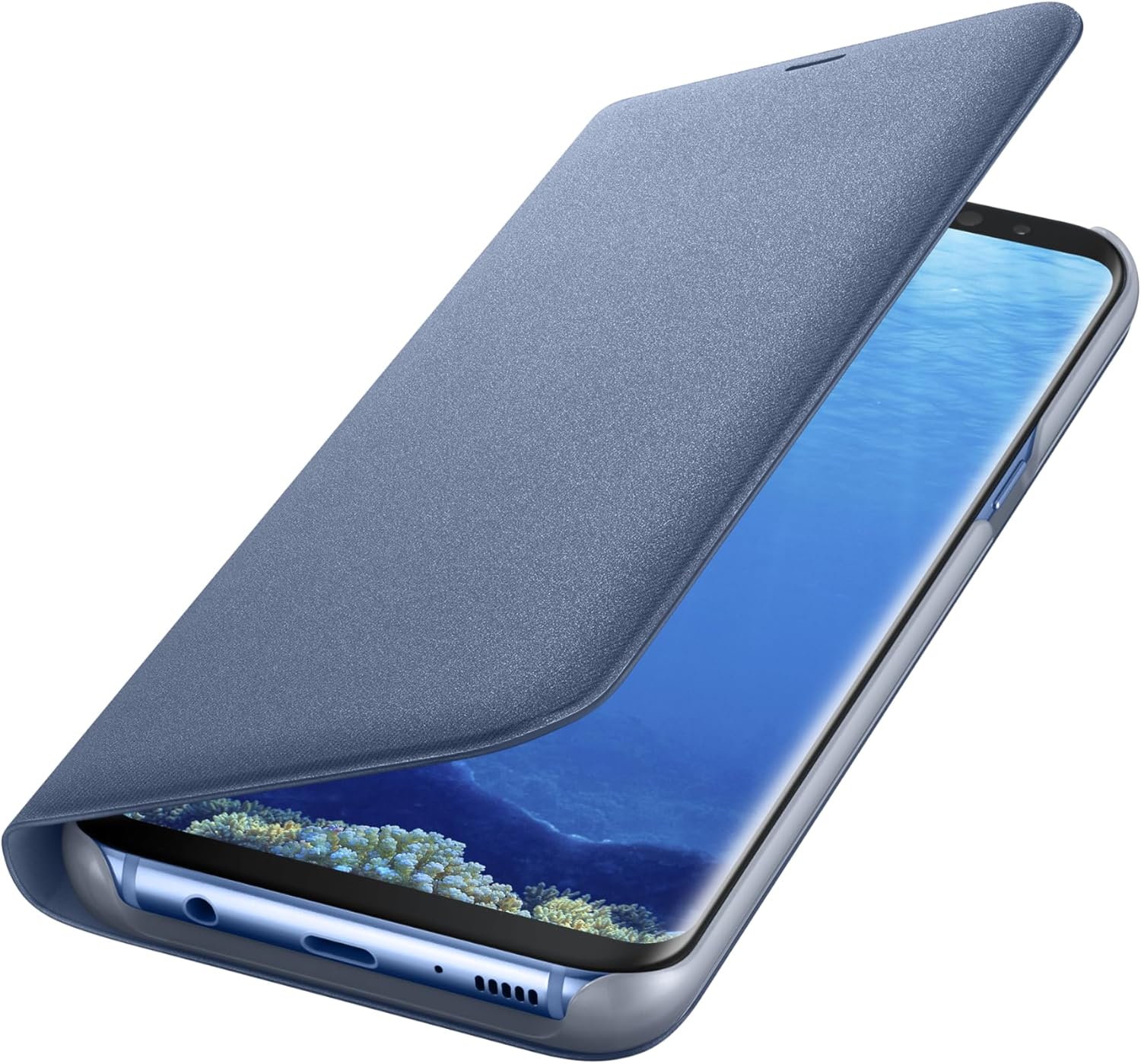 Samsung Led View, Copertina per Samsung S8 Plus, Blu (Blue) - immagine 4