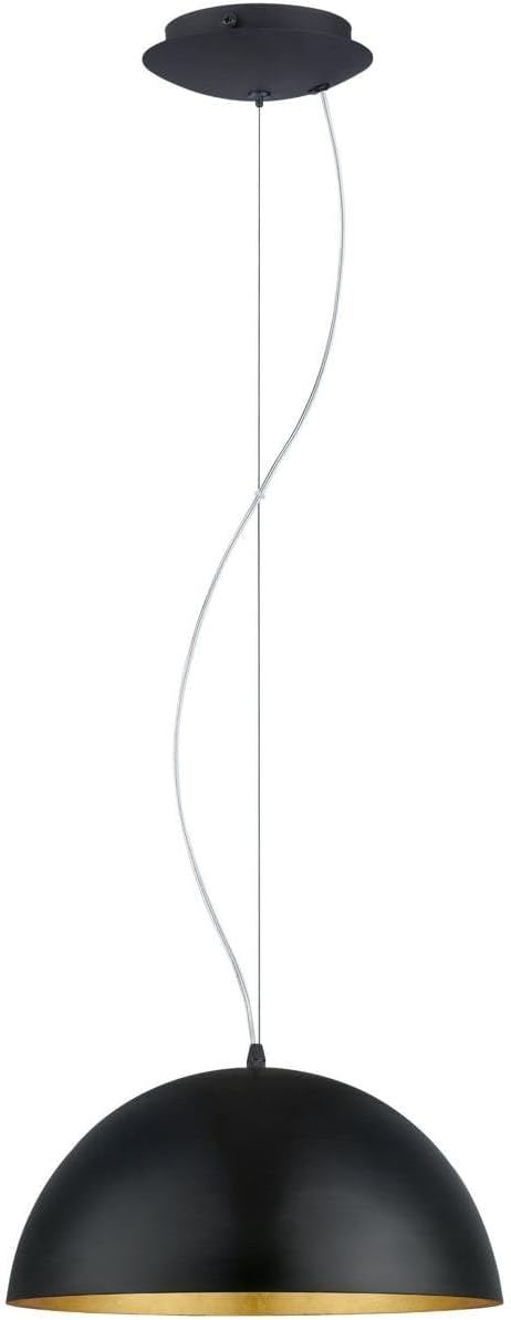 Eglo Gaetano 1 - Lampadario a Sospensione E27 Ø 38 cm