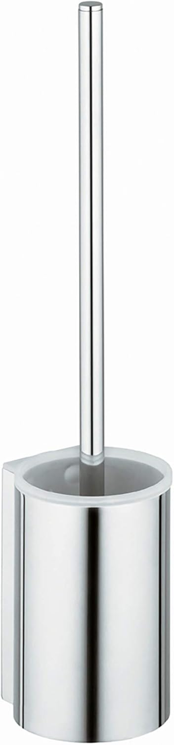 Keuco Portascopino Cromato e Plastica Bianca