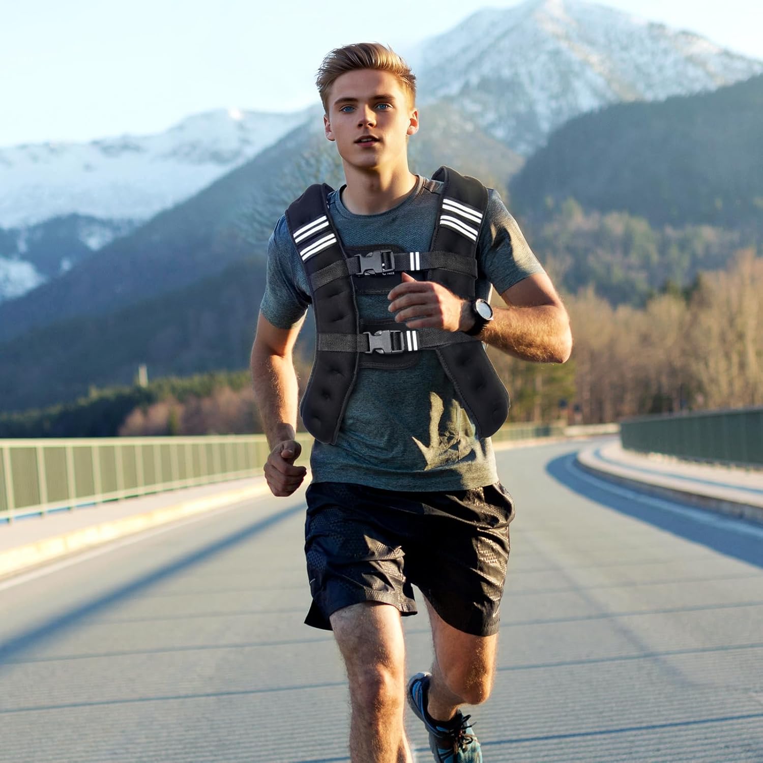 Vevor Giubbotto con Pesi 9,22kg per Allenamento, Nero - immagine 8